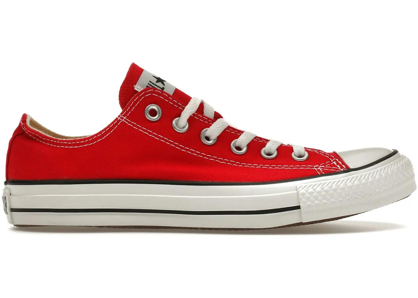 Chaussures - Marche - Femmes - Basses - All Star Ox - Rouge 2/3