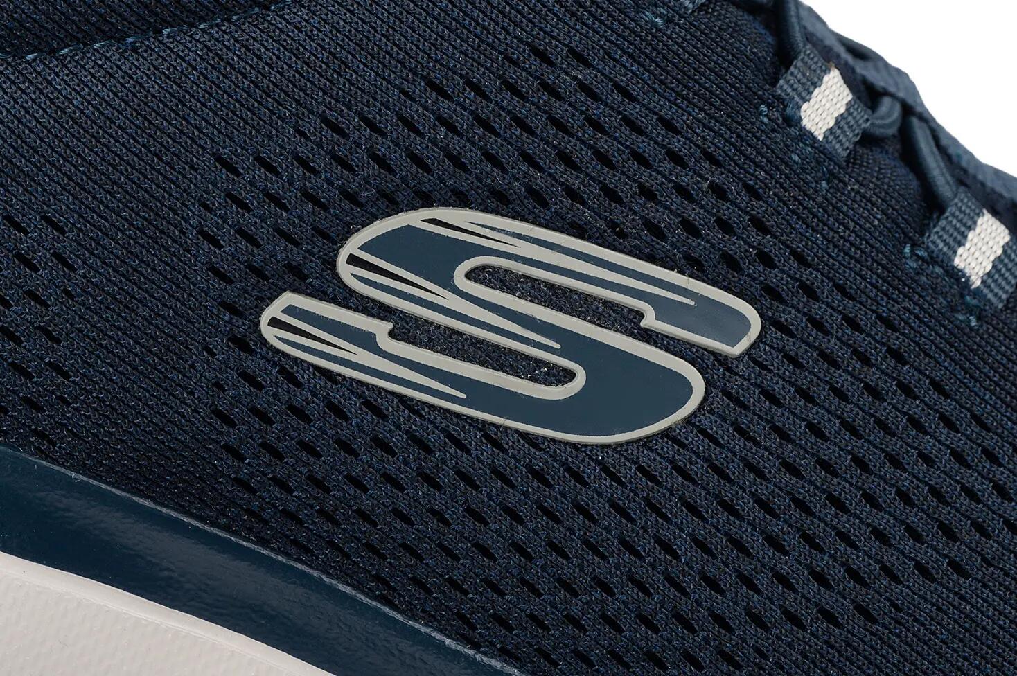 Męskie buty sportowe sneakersy bez wiązania SKECHERS SUMMITS LOUVIN 232186-NVY 8/11