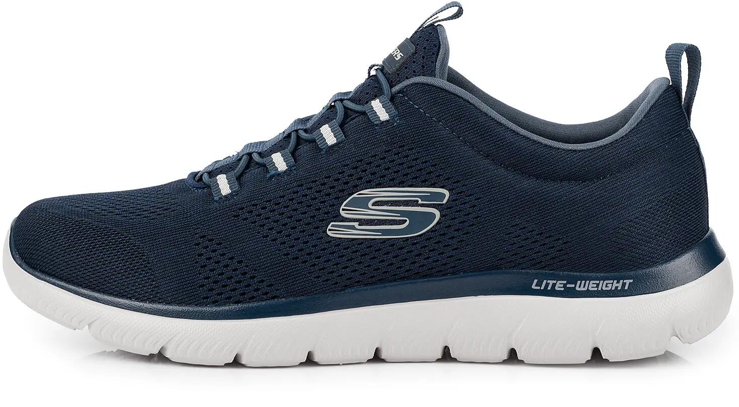 Męskie buty sportowe sneakersy bez wiązania SKECHERS SUMMITS LOUVIN 232186-NVY 2/11