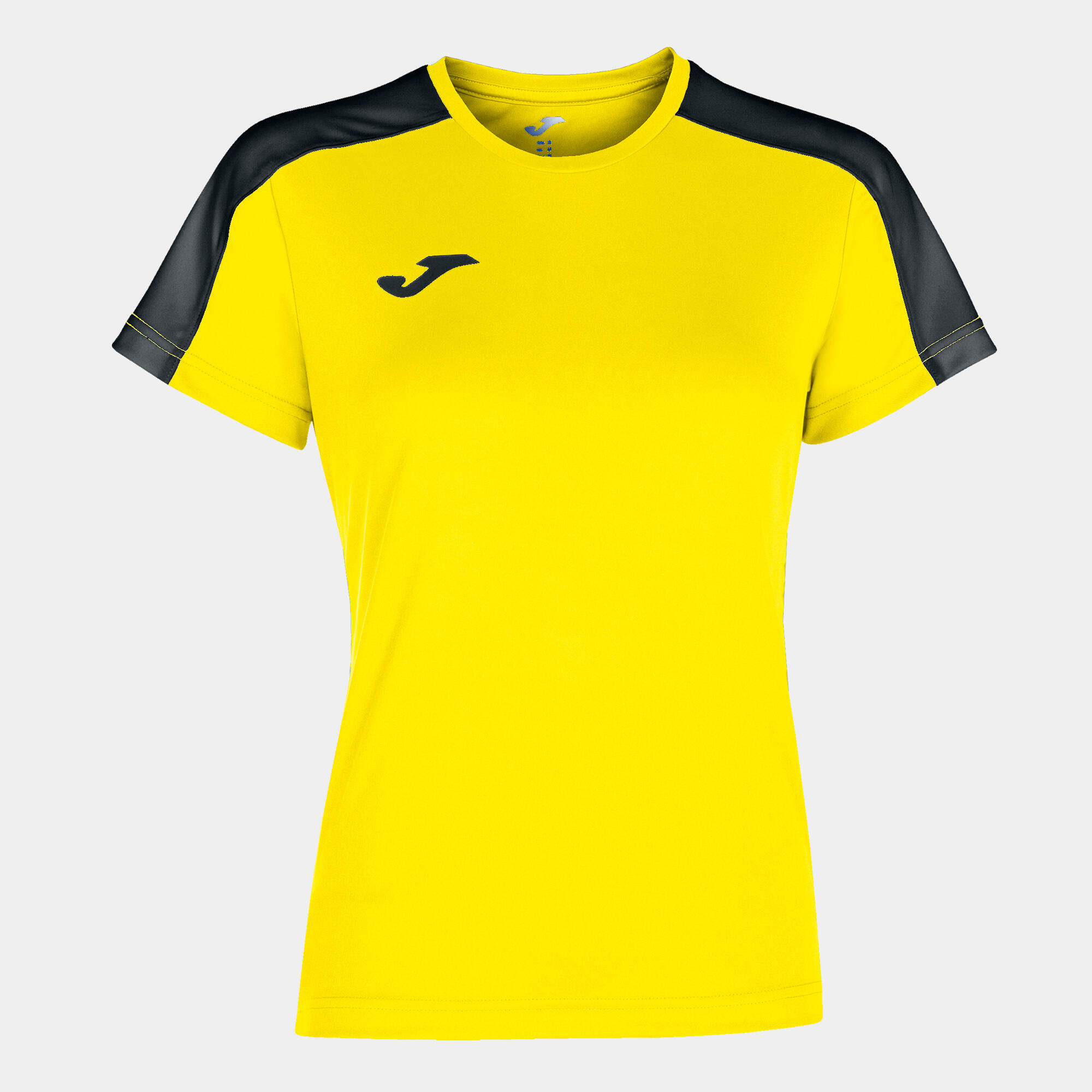Joma - Maillot Manches Courtes Football Femme Joma Academy Iii Jaune - T-shirt Manches Courtes - Jaune|noir - 40 M - Decathlon