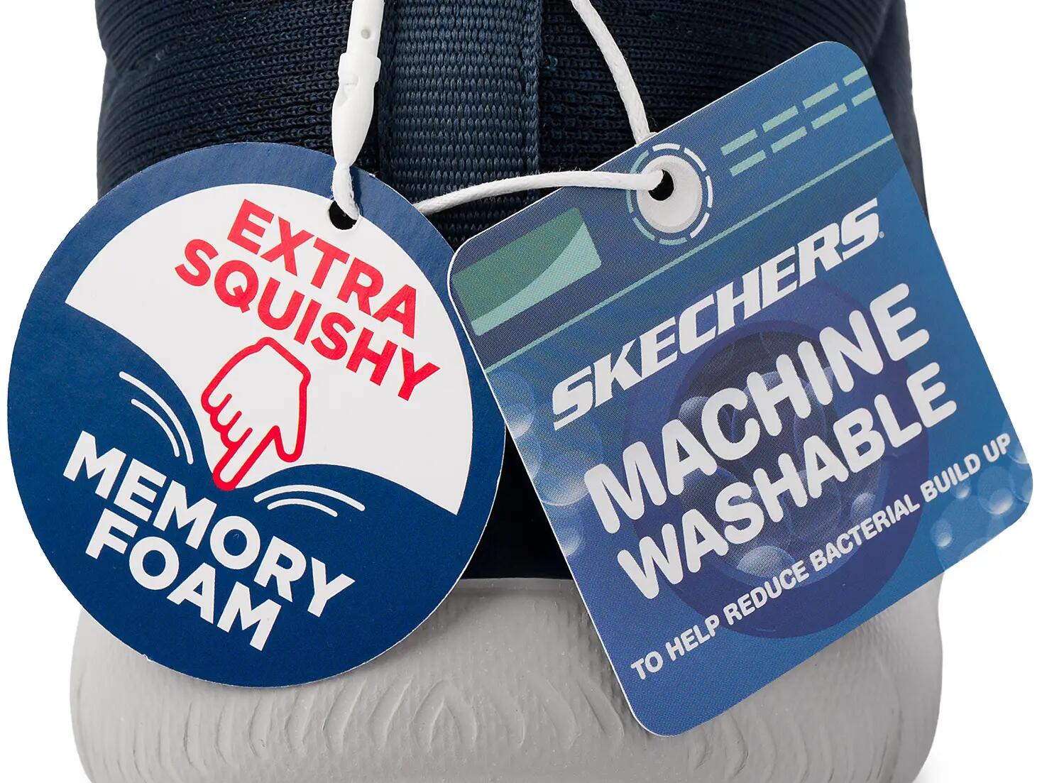 Męskie buty sportowe sneakersy bez wiązania SKECHERS SUMMITS LOUVIN 232186-NVY 10/11