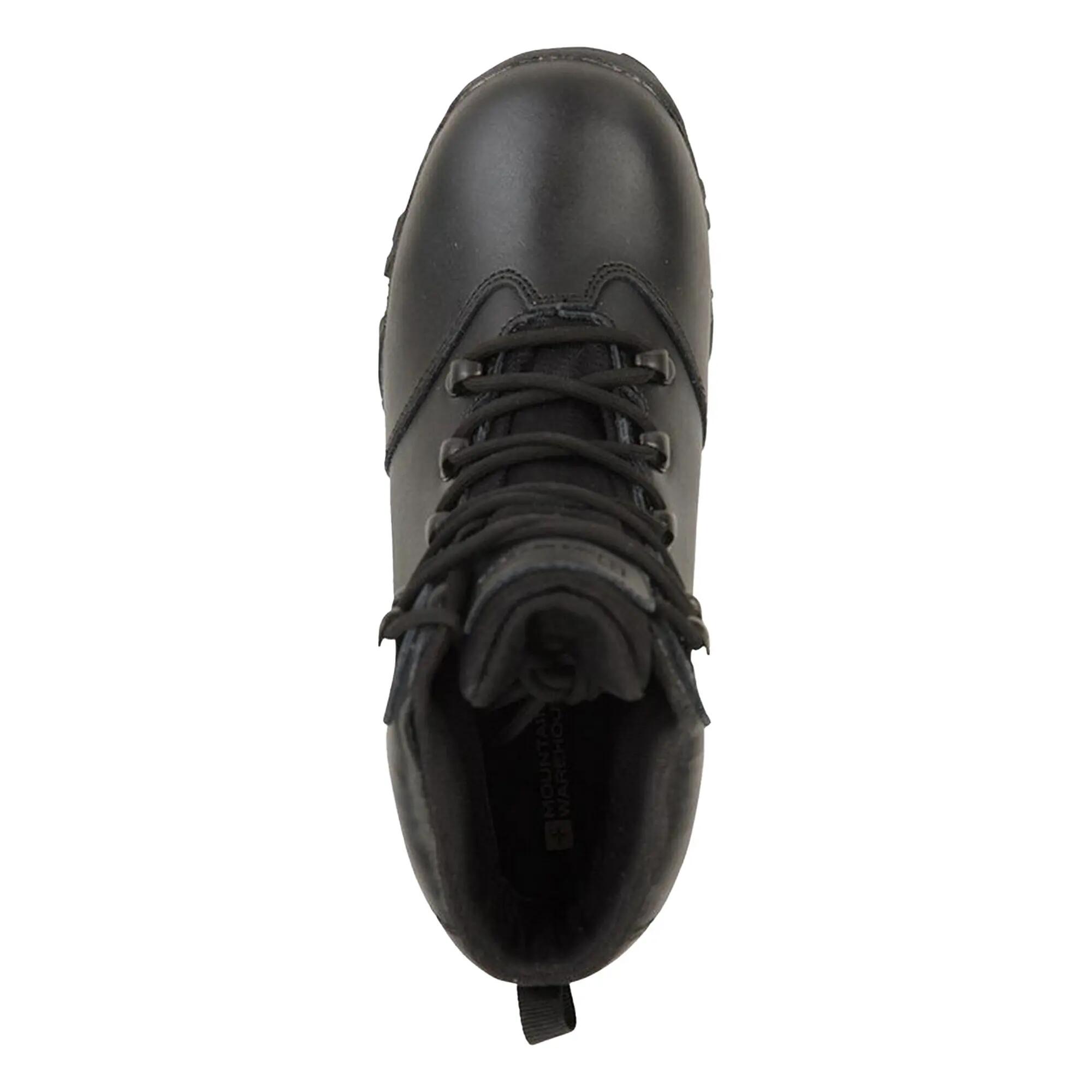 Childrens/Kids Canyon Waterproof Suede Walking Boots (Black) 5/6