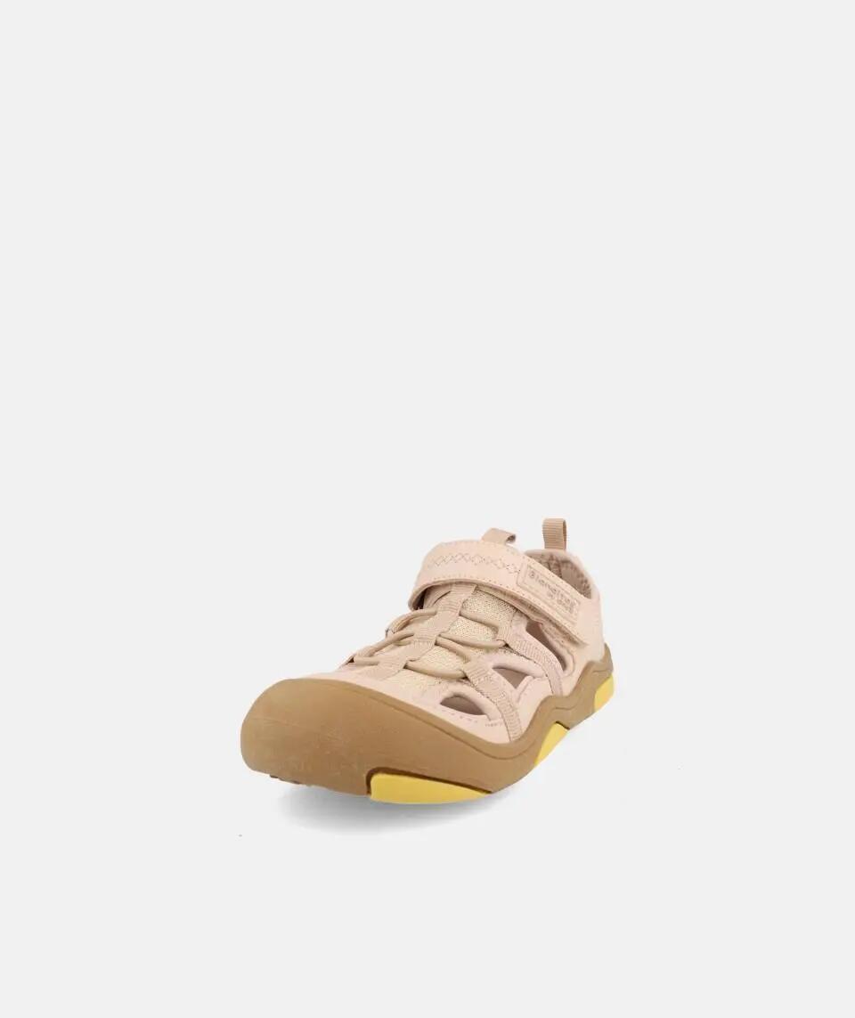 Sandalias Barefoot Olimpo beige 2/3