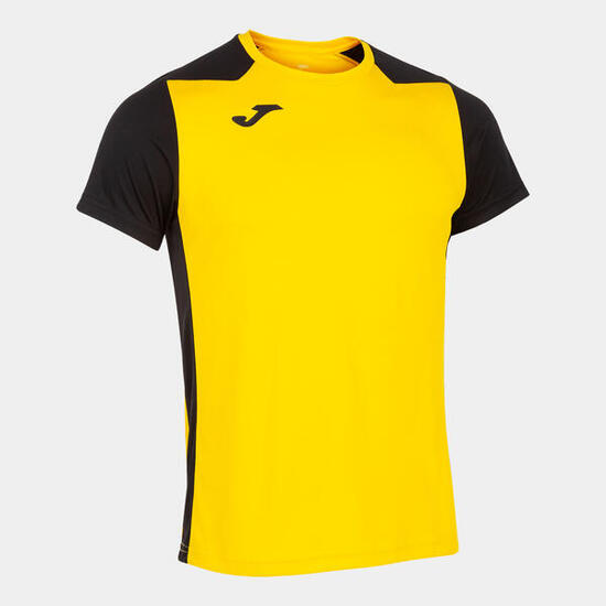 Maillot Manches Courtes Running Homme Joma Record II Jaune