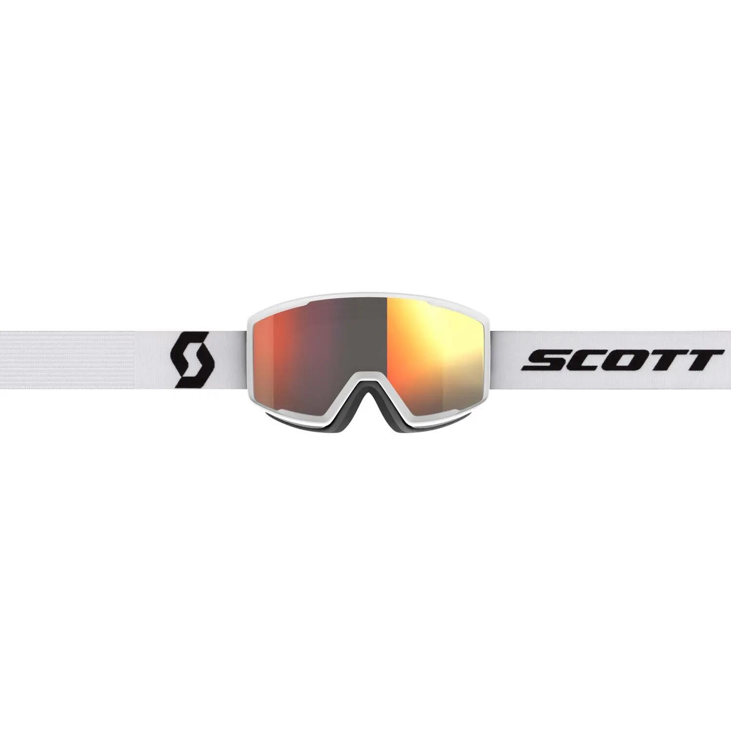 Máscara de esquí Scott FACTOR PRO lente AMP RED CHR S3 2/3