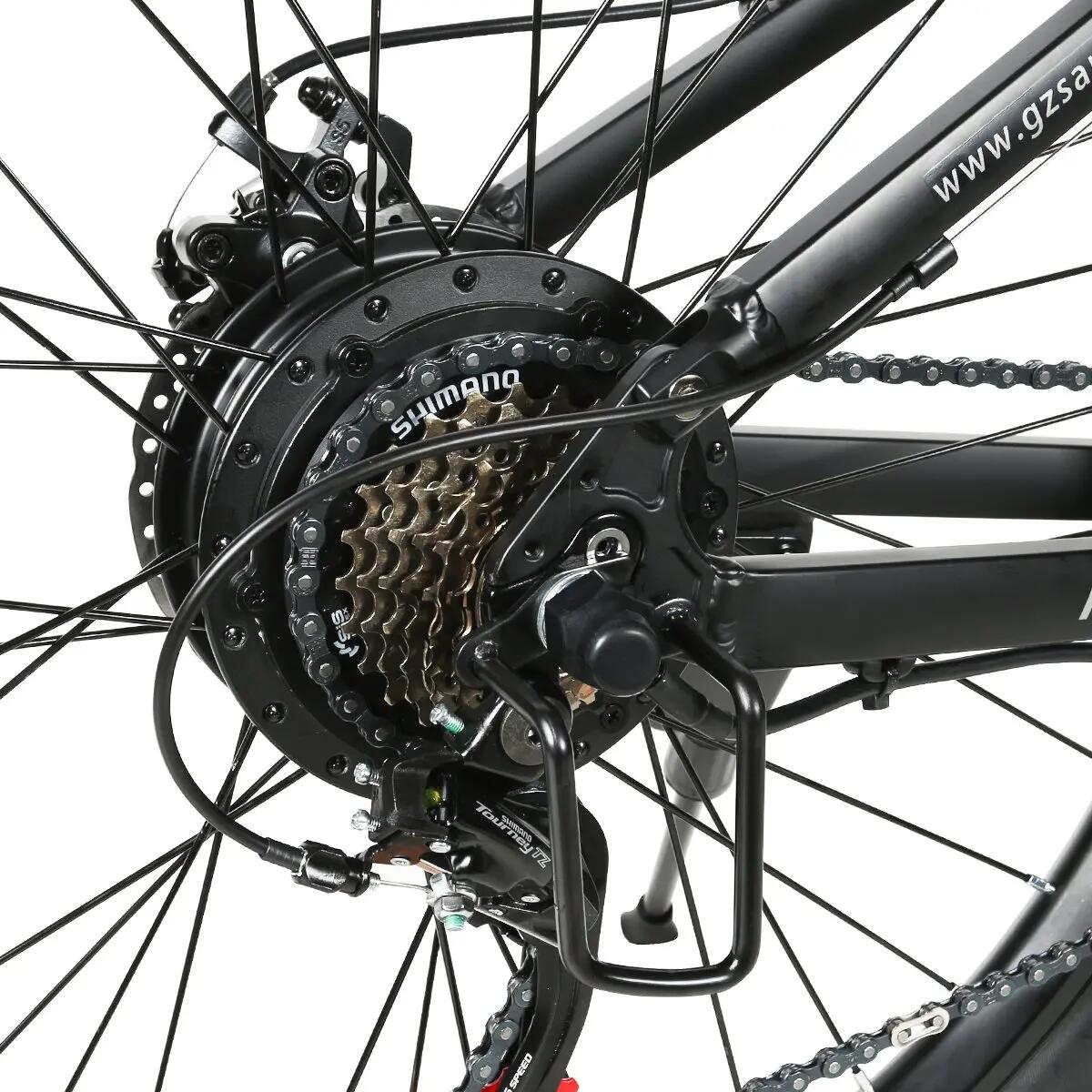 SAMEBIKE LO26-II-FT-YD Bicicletta elettrica pieghevole da 26'',48V 14Ah batteria 6/6