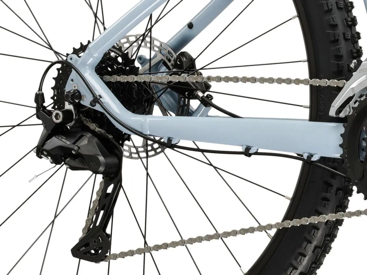 Rower górski KROSS Lea5.0 27,5" XS(14)" MTB 18 biegów niebieski/miedziany połysk 6/7