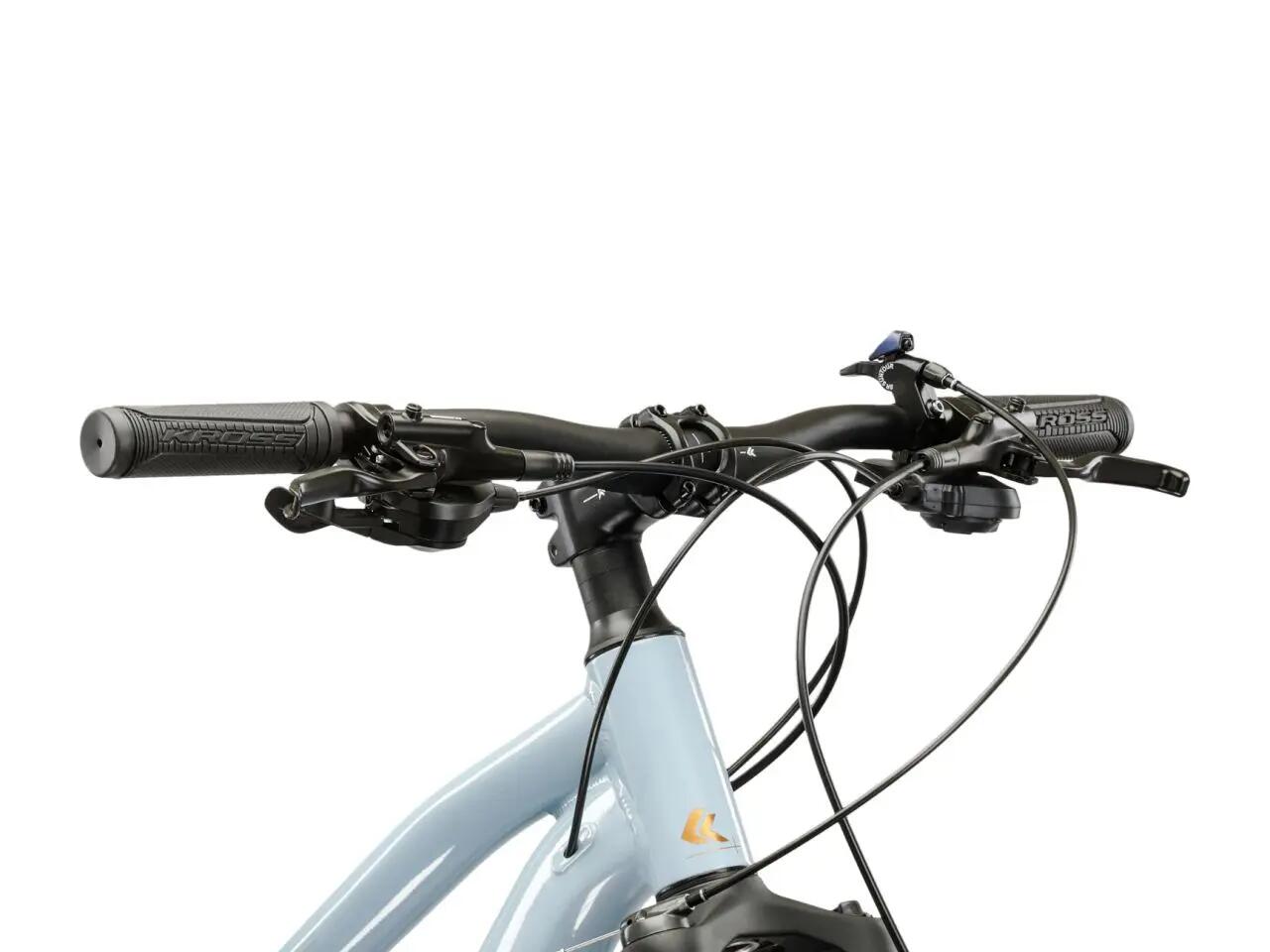 Rower górski KROSS Lea5.0 27,5" XS(14)" MTB 18 biegów niebieski/miedziany połysk 3/7
