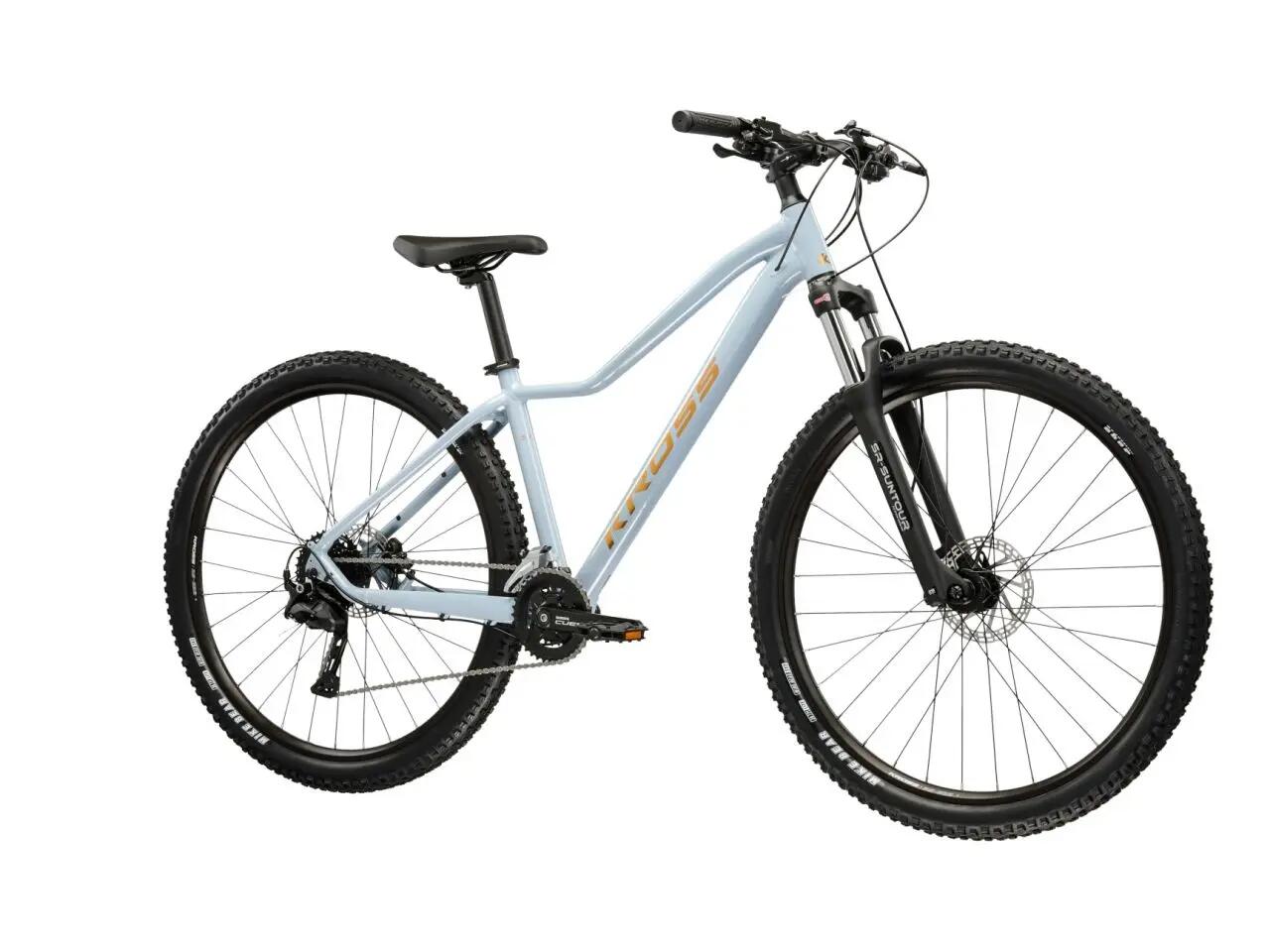 Rower górski KROSS Lea5.0 27,5" XS(14)" MTB 18 biegów niebieski/miedziany połysk 2/7