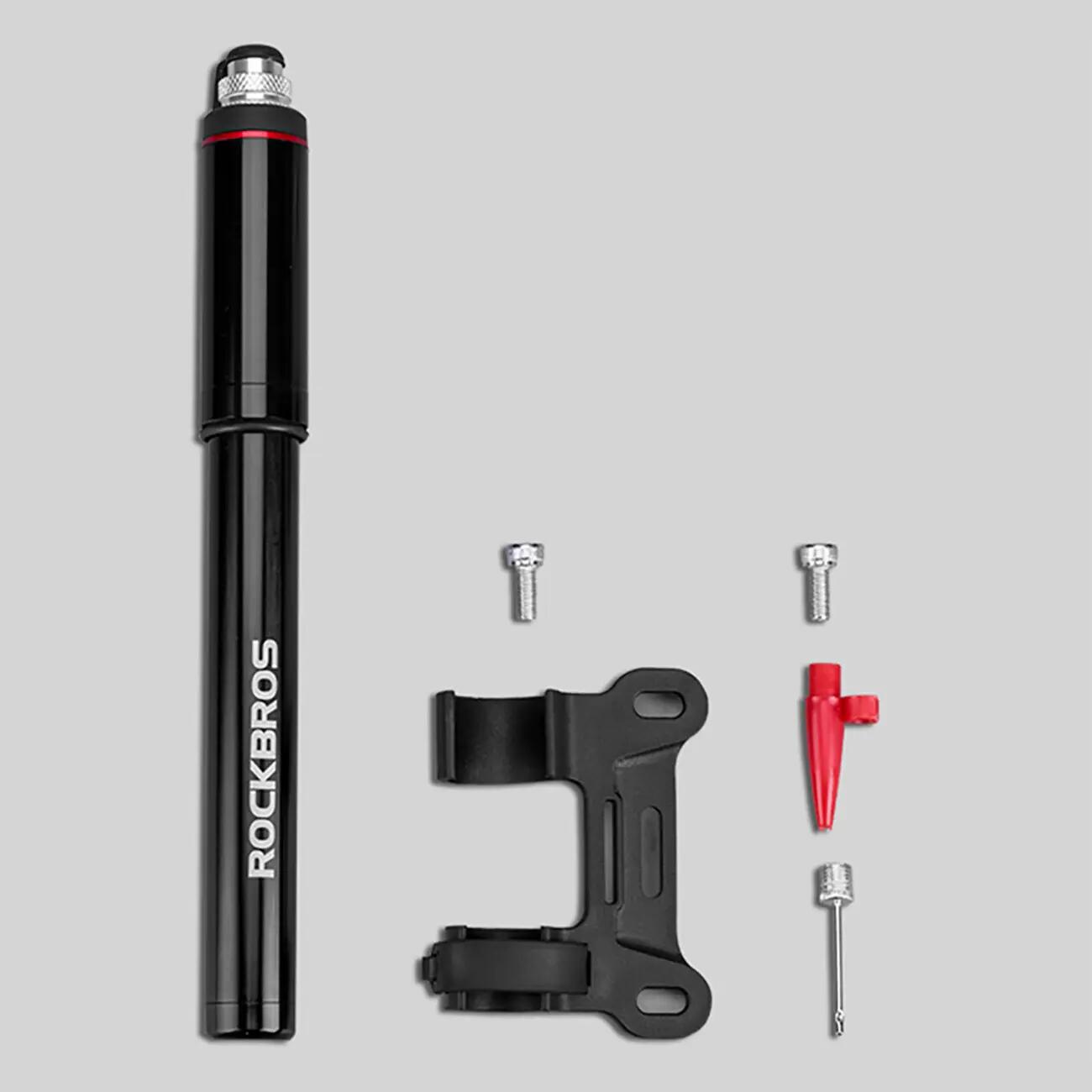 Mini-pompa per bicicletta 150 psi per valvole Presta e Schrader 6/7