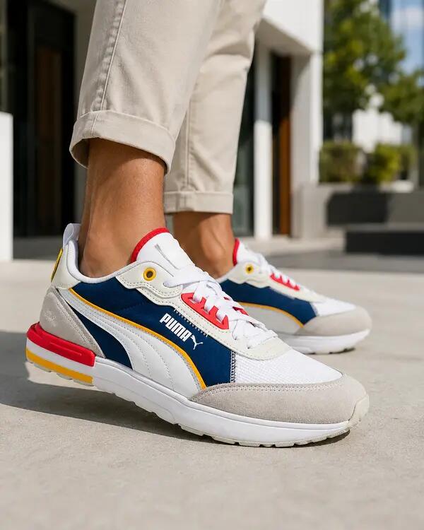 Męskie buty sportowe sneakersy lekkie PUMA R22 383462-12 2/9