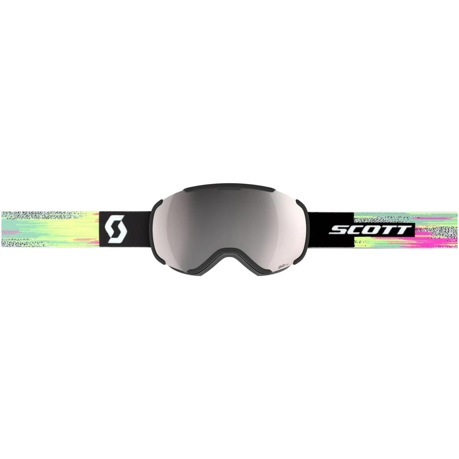 Máscara de esquí Scott FAZE II lente ENH SIL CHR 2/3