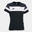 Maillot manches courtes Femme Joma Crew iv noir anthracite blanc