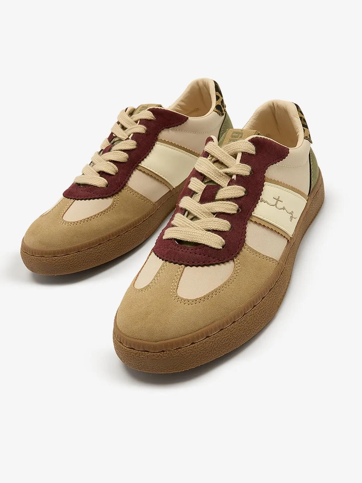 Sneakers femme MTNG Roy beige 4/6