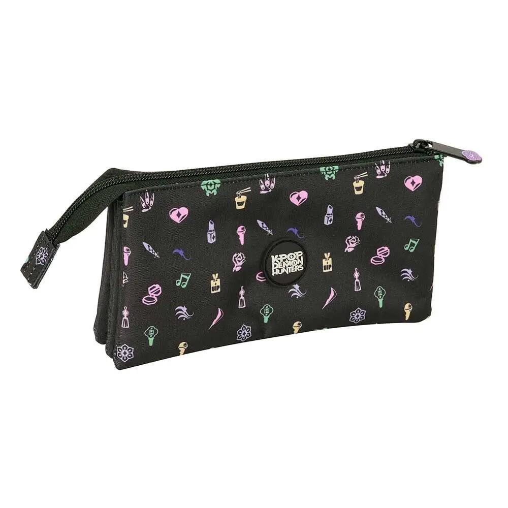 Astuccio Scolastico Triplo K-Pop Demon Hunters Sound 22 x 3 x 12 cm 2/3