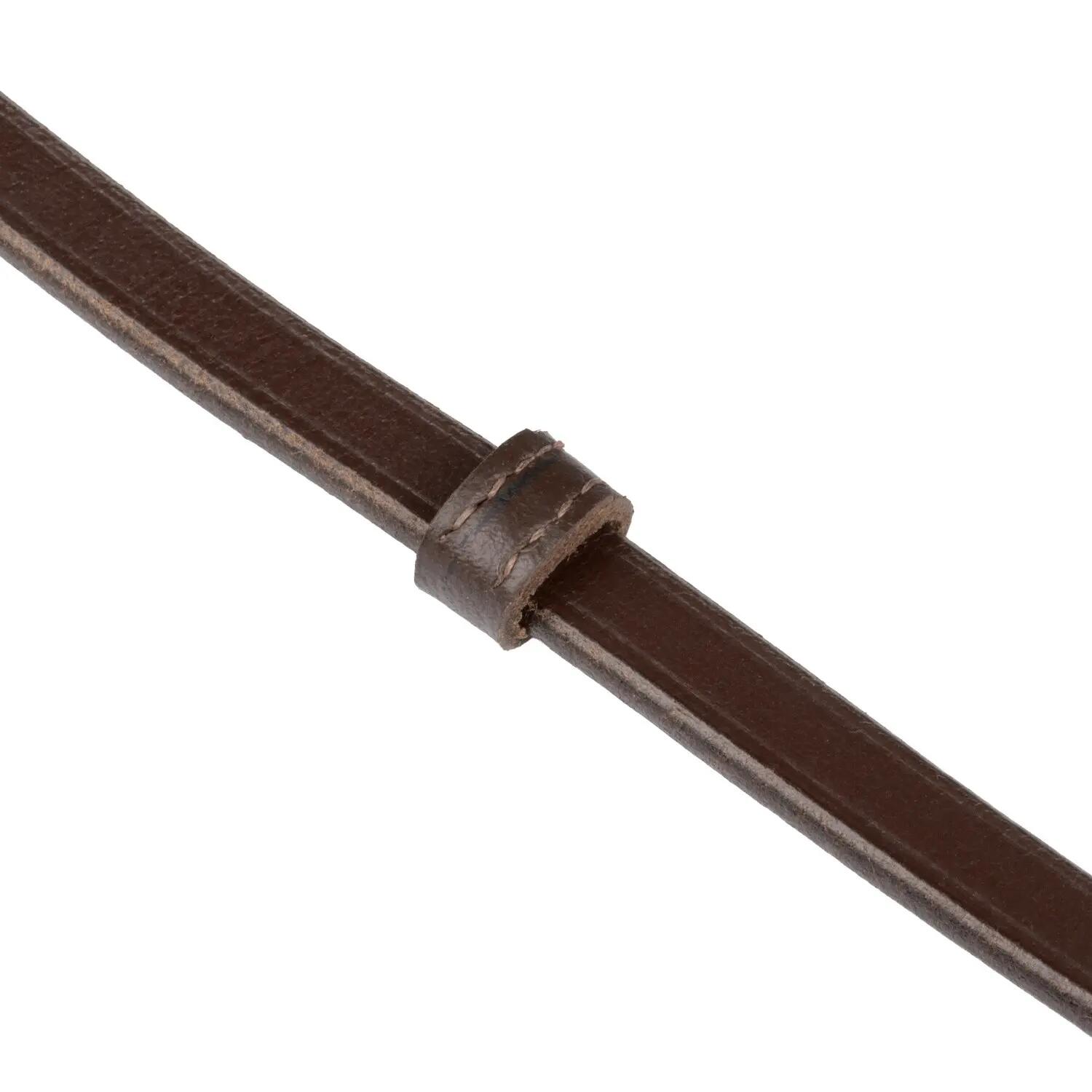Lacciolino chiudibocca de couro 3/4