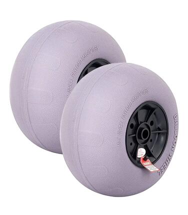 2er Set Ballonräder 12" Kajakwagen – Strandräder Ø 35 cm | KOL Outdoor