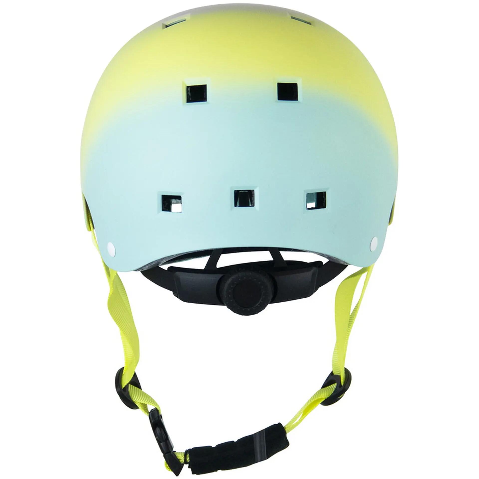 Multisport-Helm Brain Saver, blau/gelb 2/2