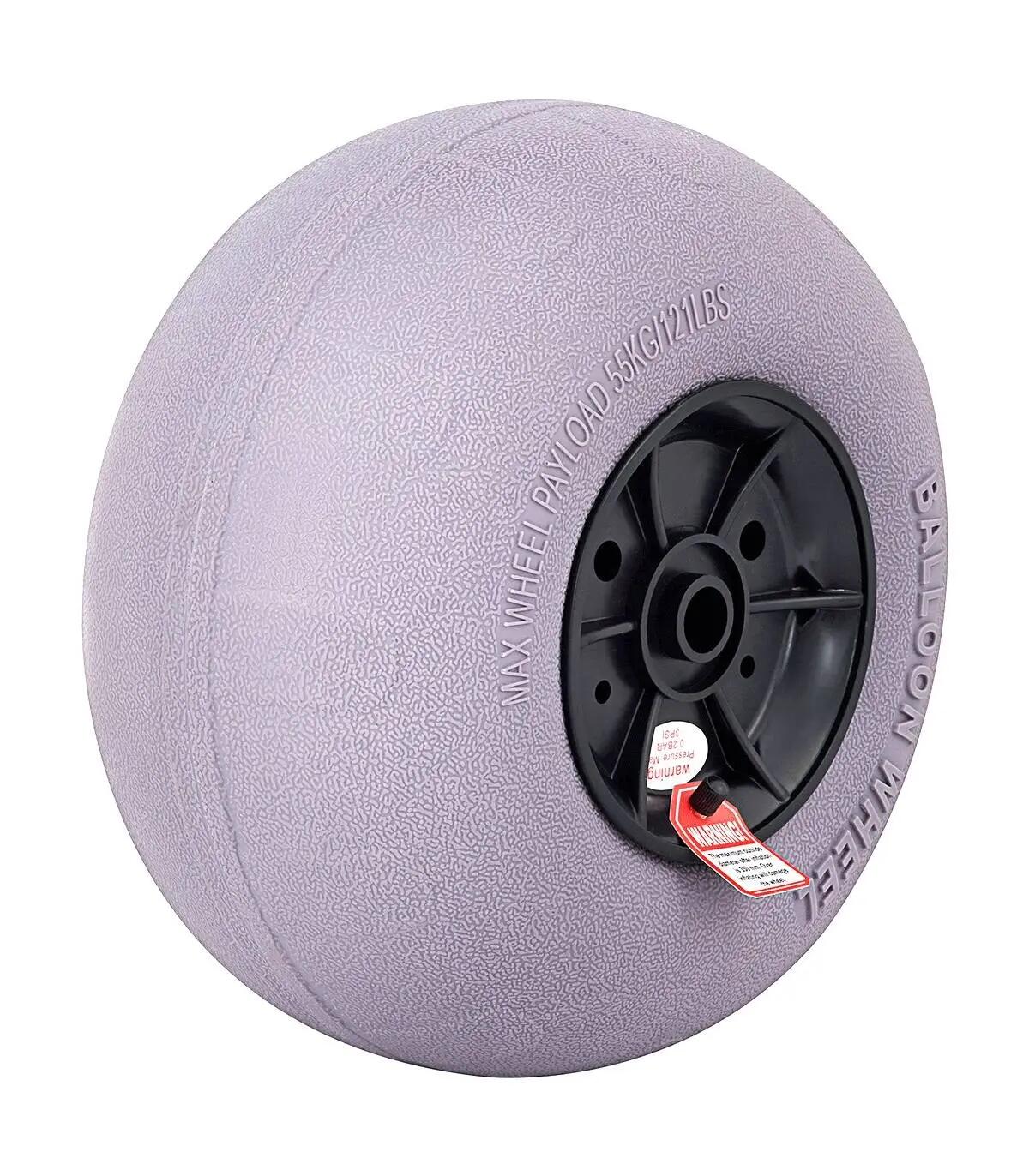 Set 2 ballonwielen 12" voor kajaktrolley – strandwielen Ø 35 cm | KOL Outdoor 2/6