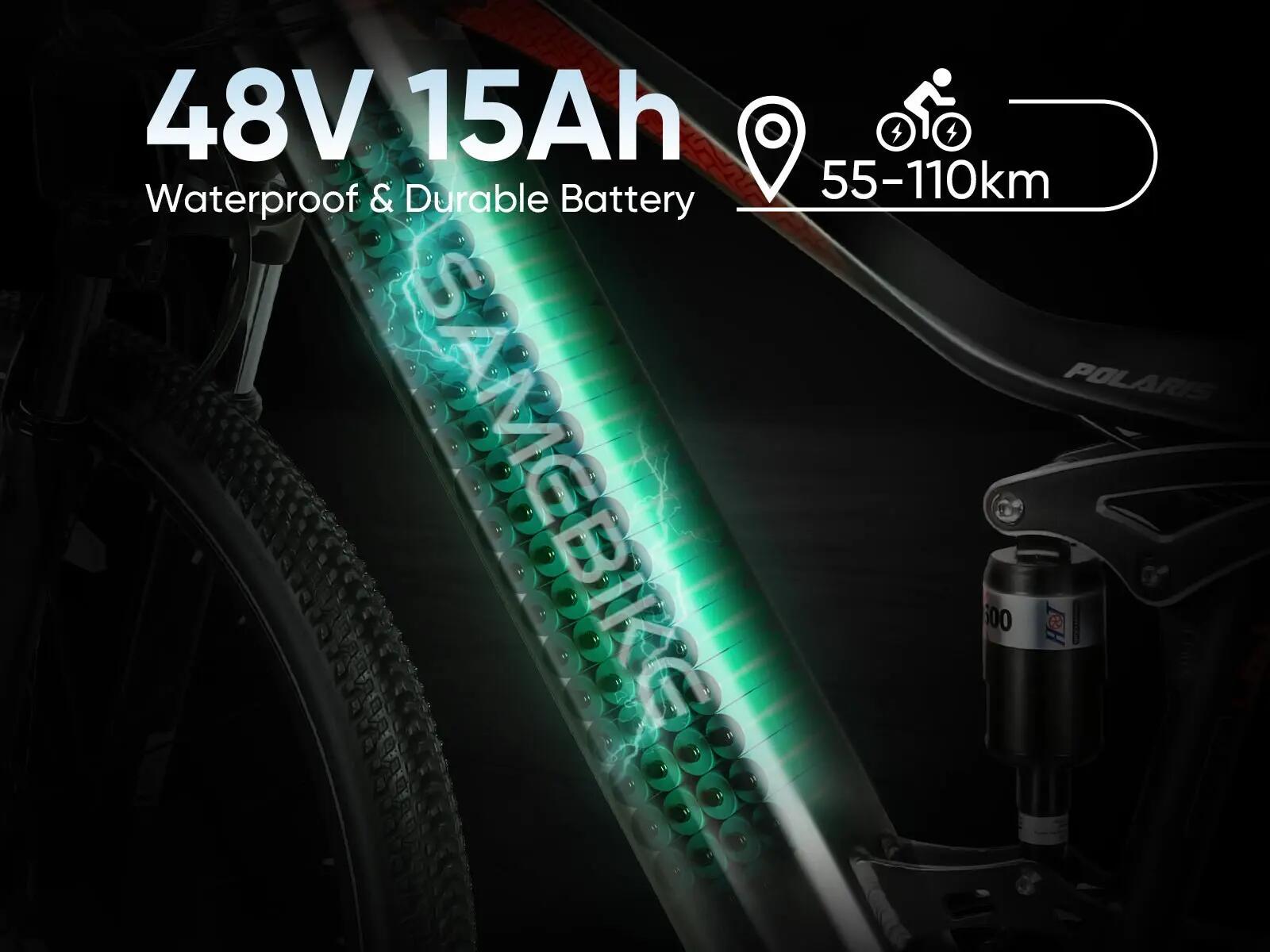 XD26-II elektrische stadsfiets 26", 48 V 15 Ah, 90 km, 70 Nm,hydraulische remmen 3/7