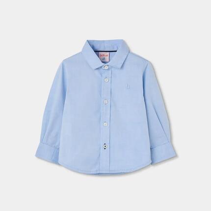 Chemise garçon manches longues Oxford