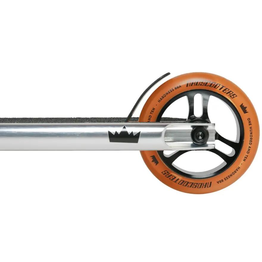 Stunt-Scooter RIZZ 88cm, silber 3/4