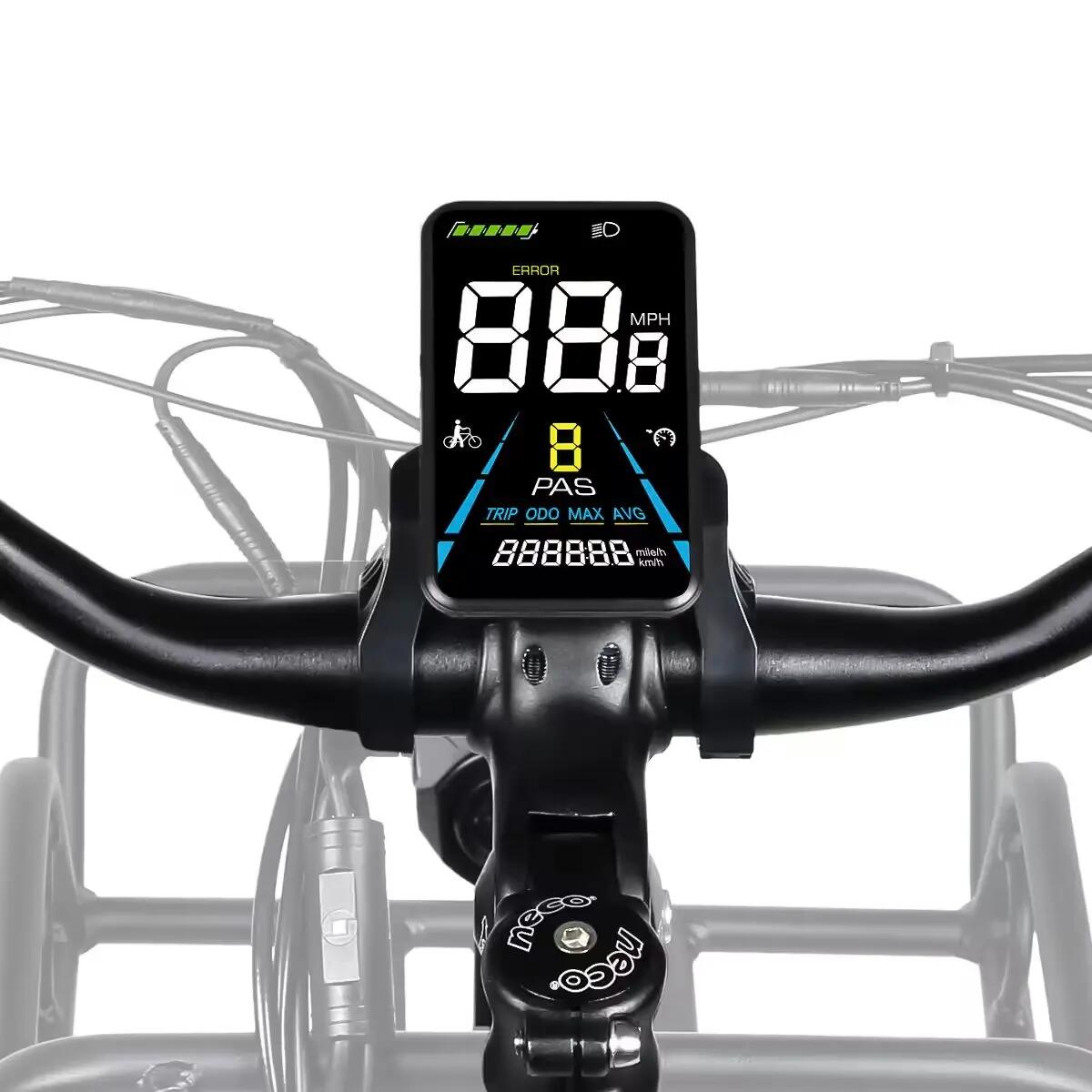 Bici Elettrica RS-A07 28" Batteria 36V 13Ah 80km Città Donna Shimano 7 Marce 6/7