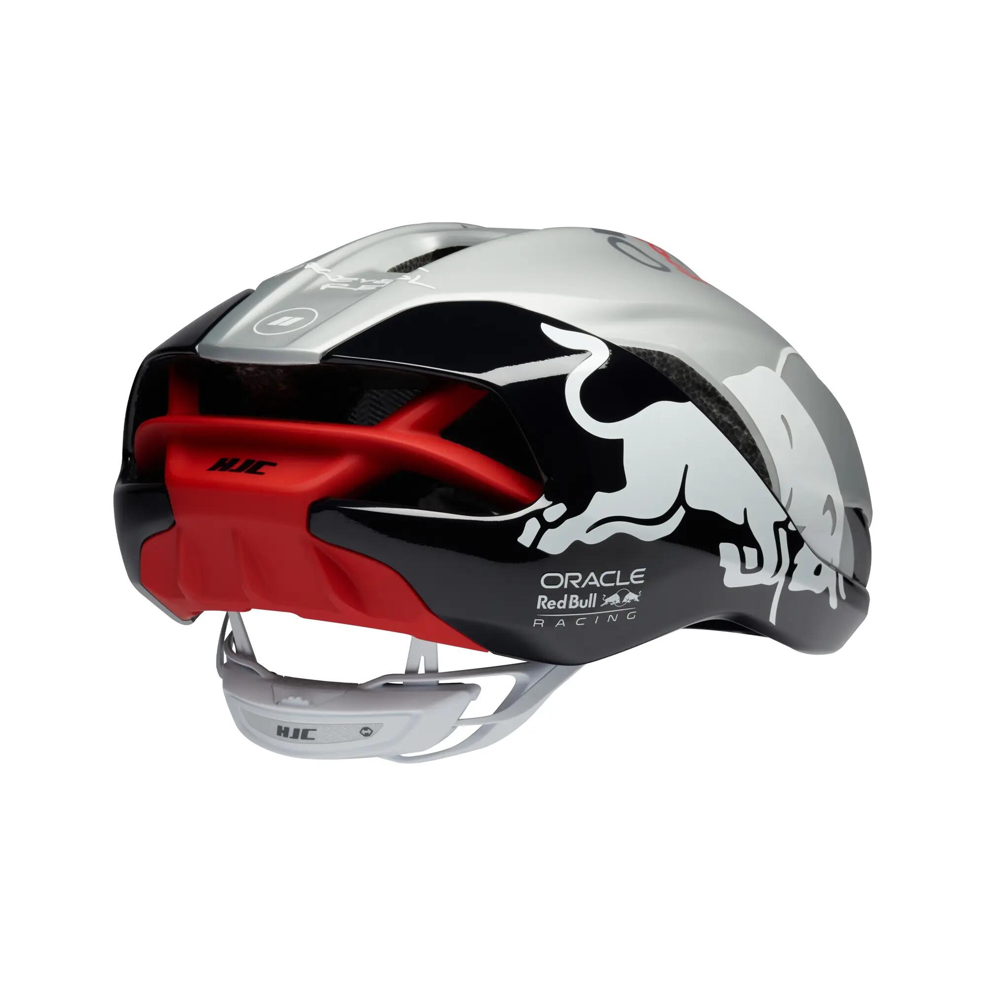 HJC Furion 3 Road Gravel Bike Helmet Oracle Redbull Racing M 6/7