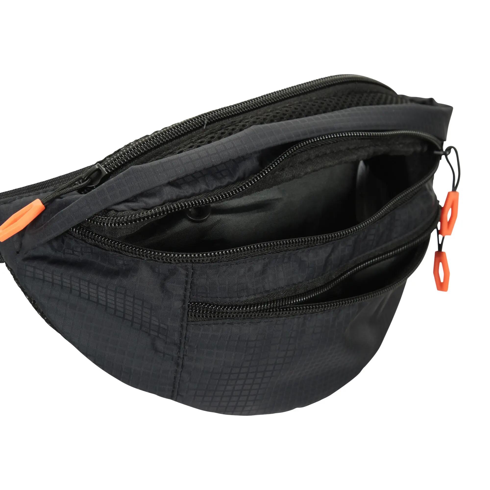 Bauchtasche "Mission" Damen und Herren Schwarz Einheitsgröße 3/3