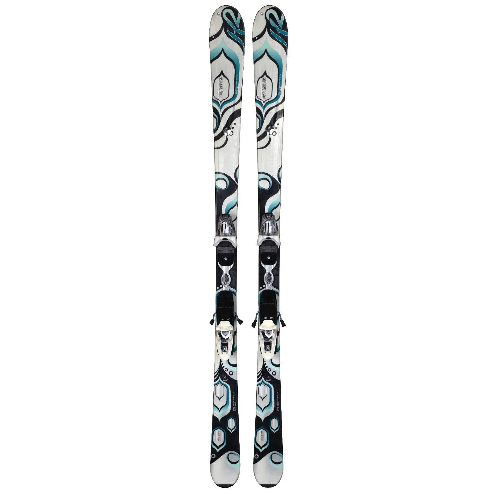 RECONDITIONNE - Ski K2 Sweet Luv + Fixations 2/4