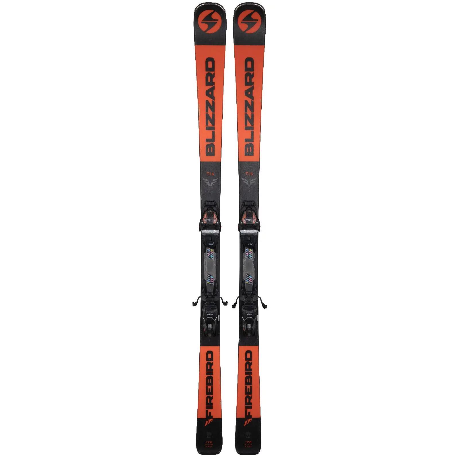 RECONDITIONNE - Ski Blizzard Firebird Ti S + Fixations 2/4