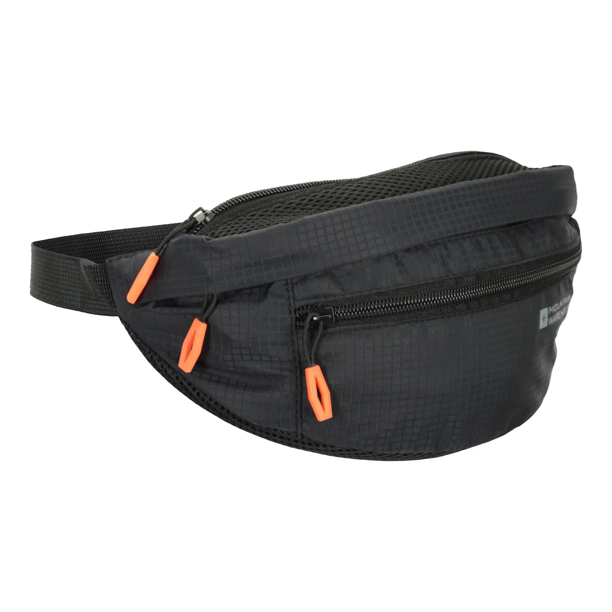 Bauchtasche "Mission" Damen und Herren Schwarz Einheitsgröße 2/3