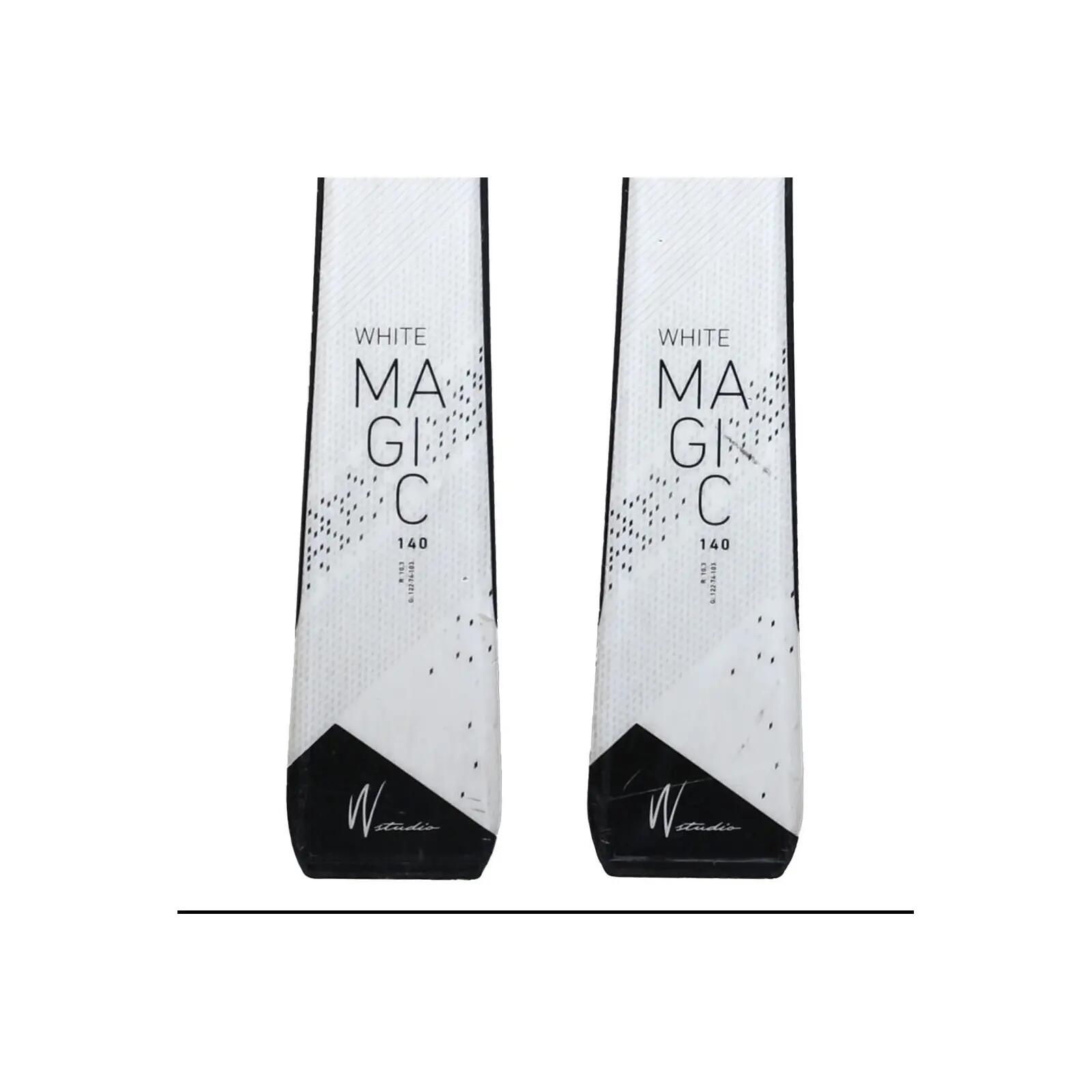RECONDITIONNE - Ski Elan White Magic + Fixations 4/4