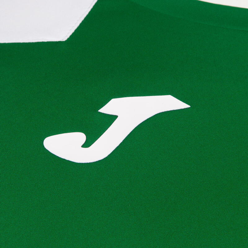 Maillot manches courtes Homme Joma Record ii vert blanc