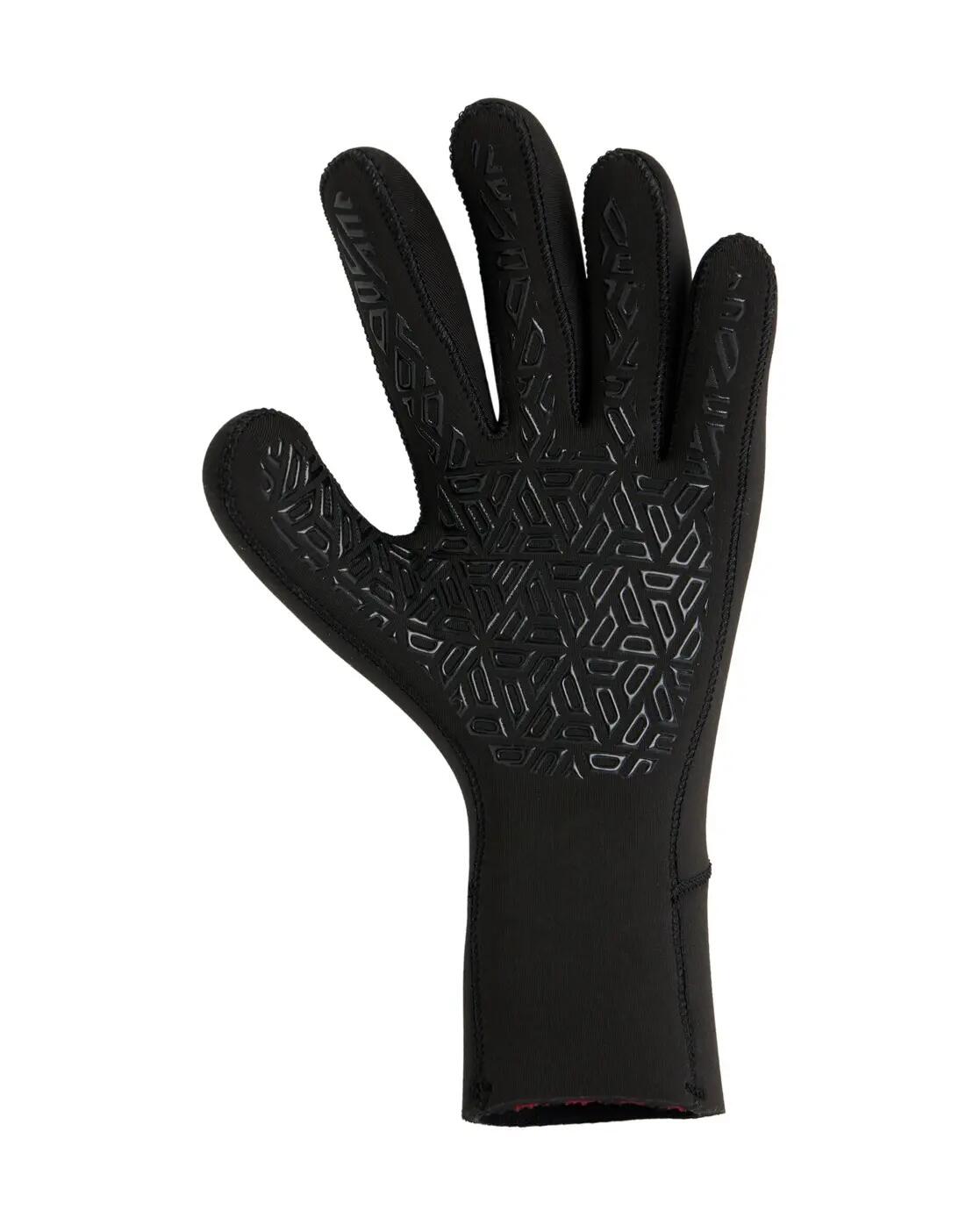 Gants de surf à 5 doigts 3MM PROLOGUE+ Noir Femme 2/3
