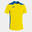 T-shirt manga curta Rapaz Joma Championship vi amarelo azul royal