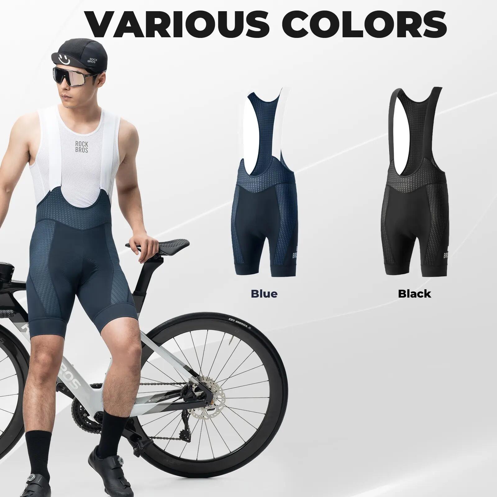 Herren Rad-Trägerhose mit Polster 7/7