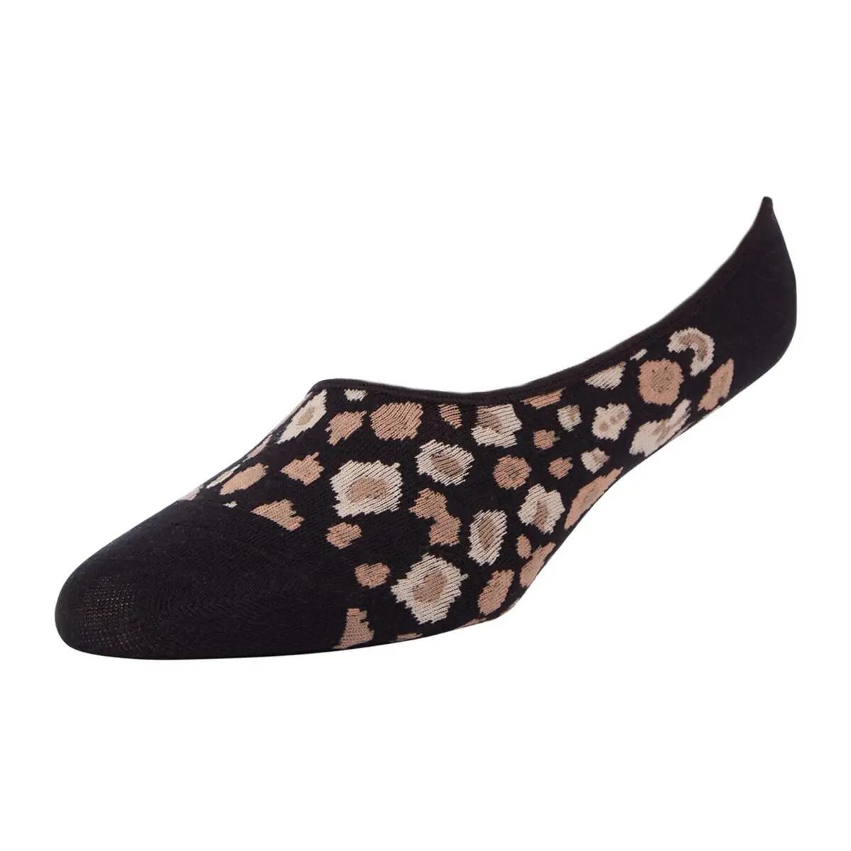 "Invisible" Socken für (3erPack) Damen Weiß/Schwarz 2/4