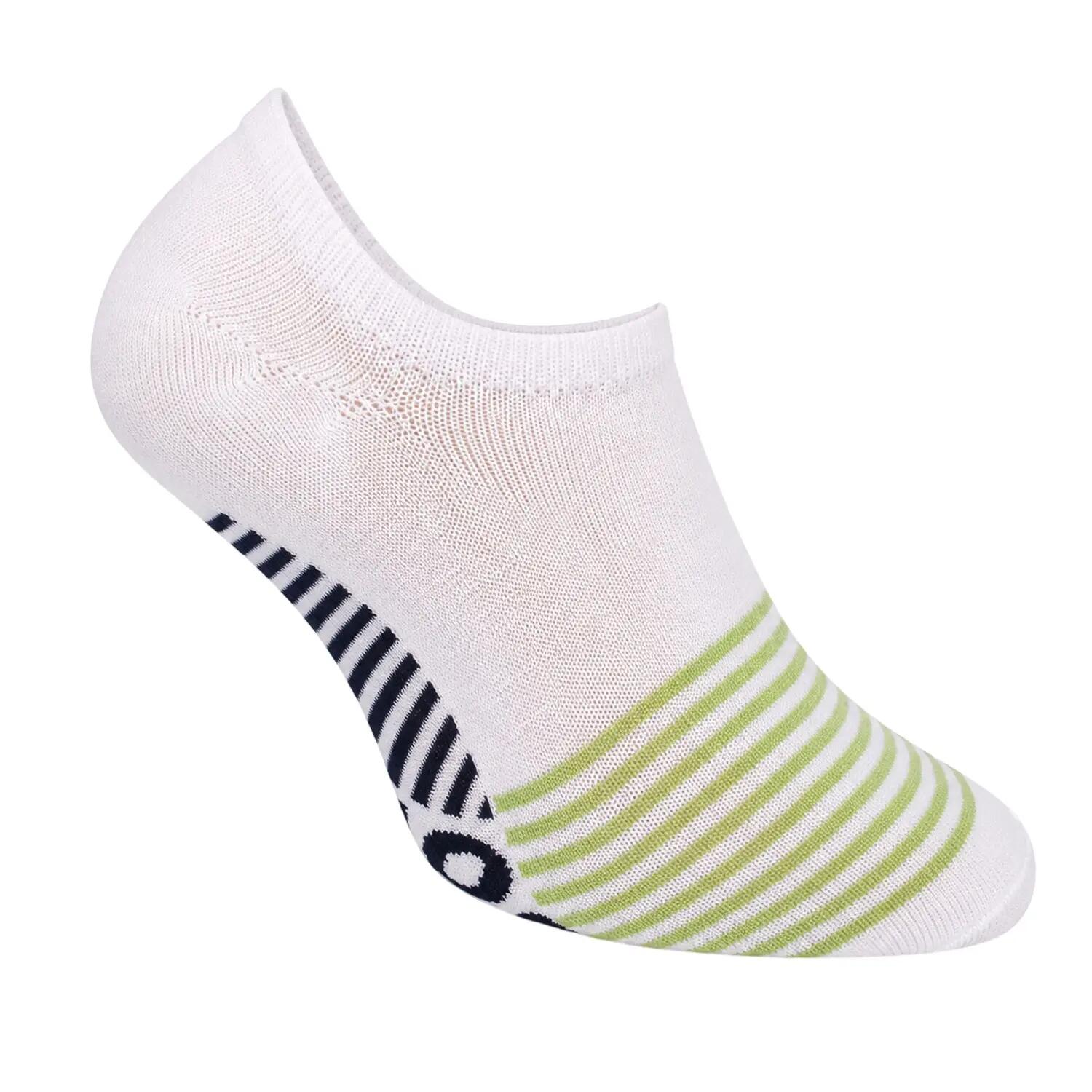 Lot De 3 Socquettes Femme (Blanc) 3/3