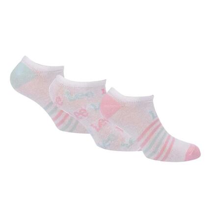Lot De 3 Socquettes Femme (Blanc)