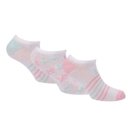 Lot De 3 Socquettes Femme (Blanc)