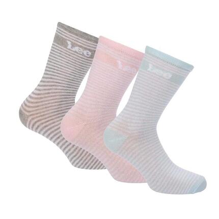 Lot De 3 Socquettes Femme (Rose)