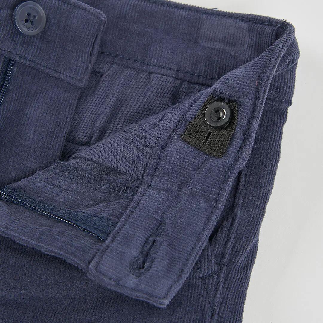 Pantalón micropana niño azul marino 3/4