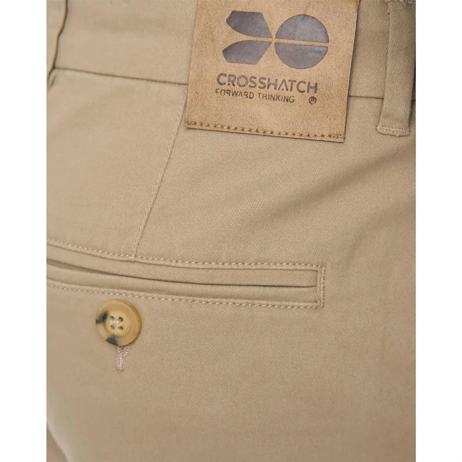 Pantalone Uomo Crosshatch Roysden Crema 4/4