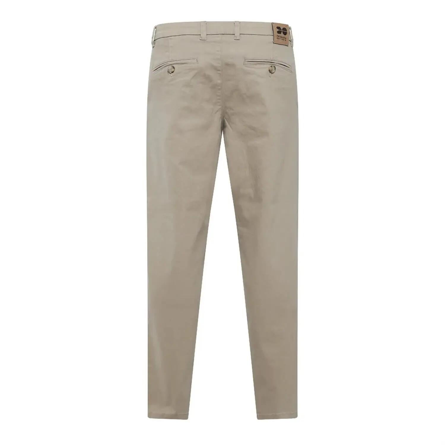 Pantalone Uomo Crosshatch Roysden Crema 3/4