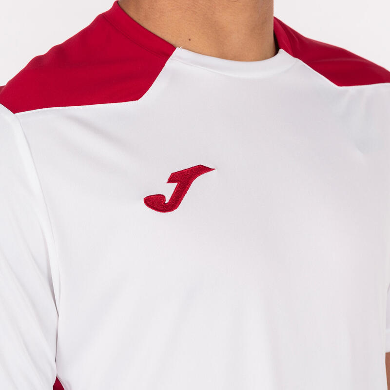 Maillot manches courtes Homme Joma Championship vi blanc rouge