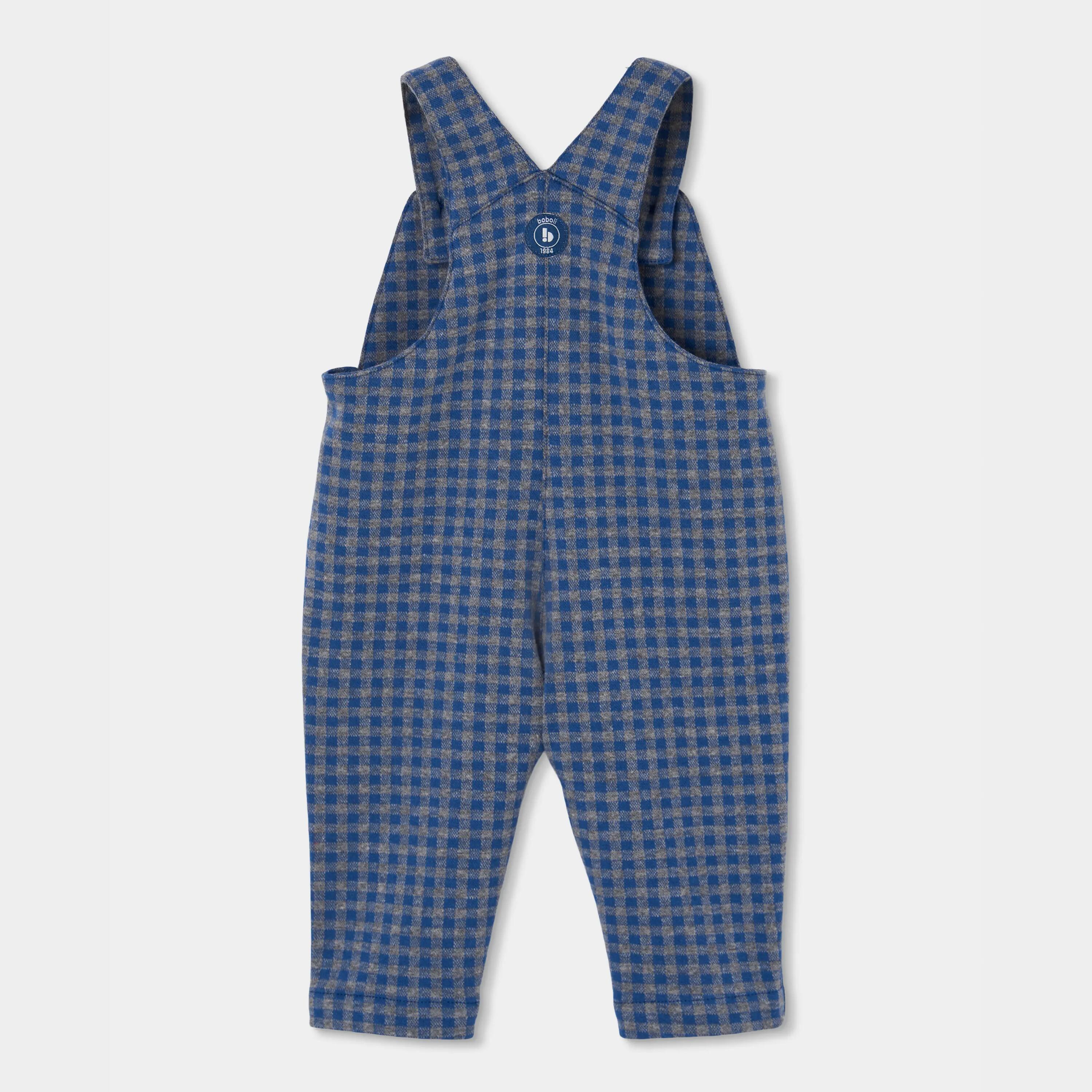 Conjunto punto bebé niño azul a cuadros 6/7