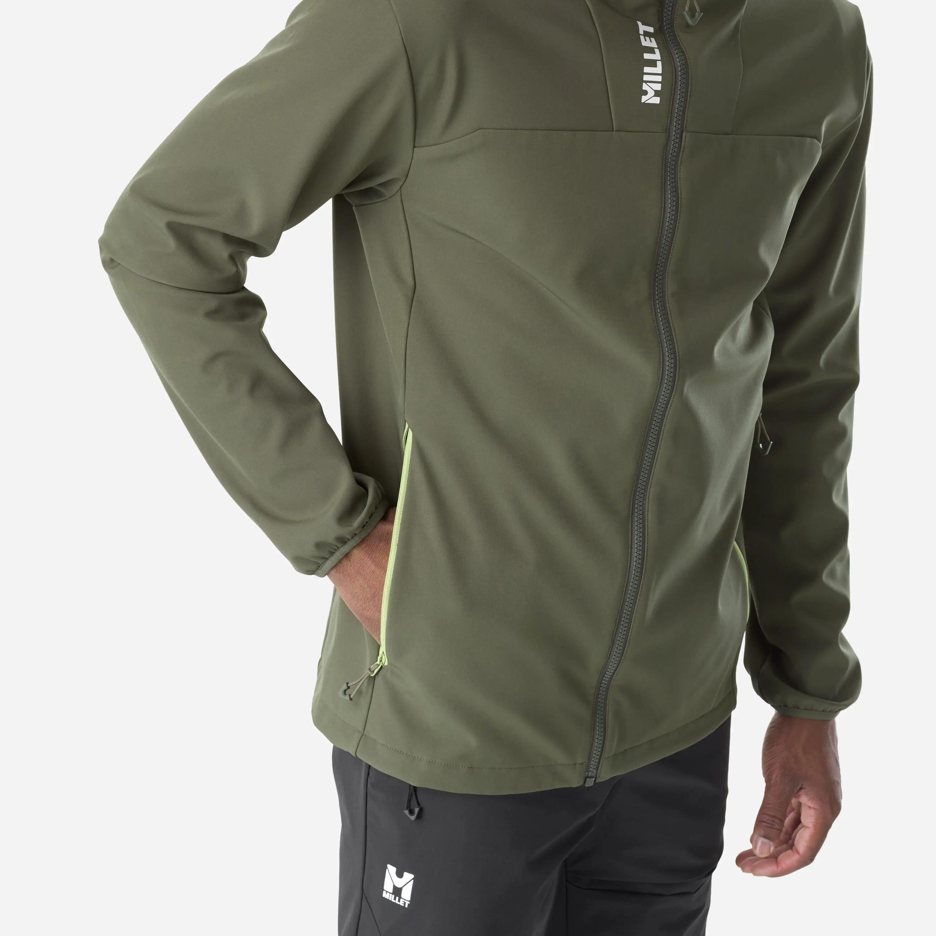 Veste Softshell Randonnée - Trekking pour homme SENECA SHIELD 5/5