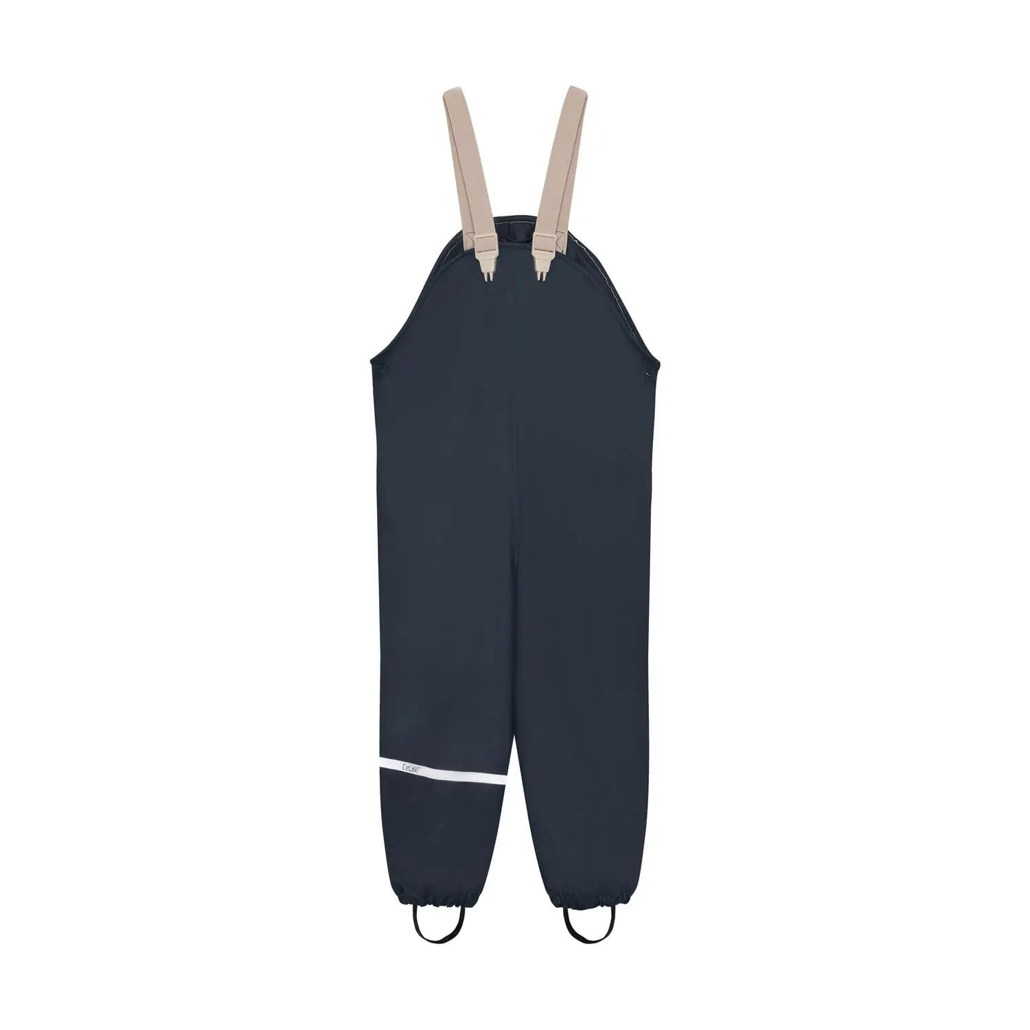 Ensemble de pluie doublé bleu marine 3/5
