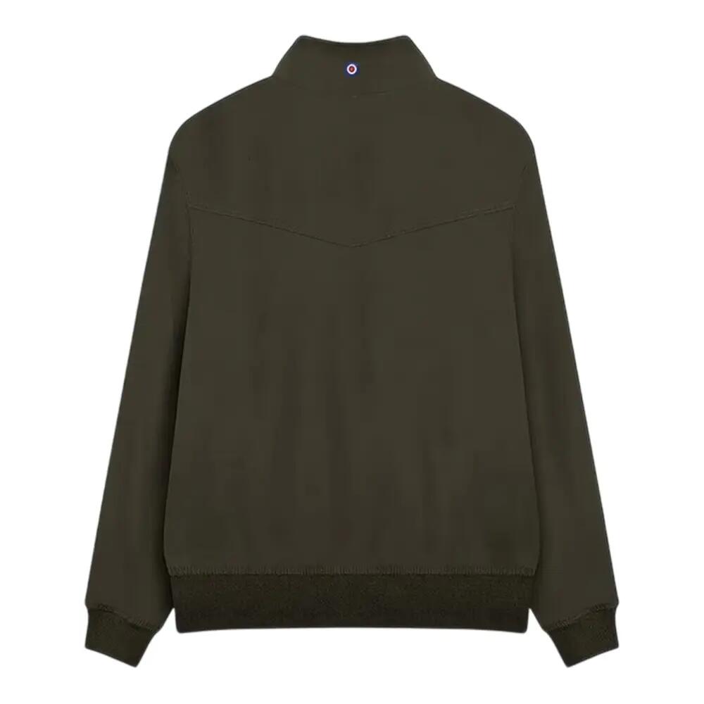 Bomber Logo Ricamato Resistente Alla Doccia Uomo Lambretta Verde 2/3